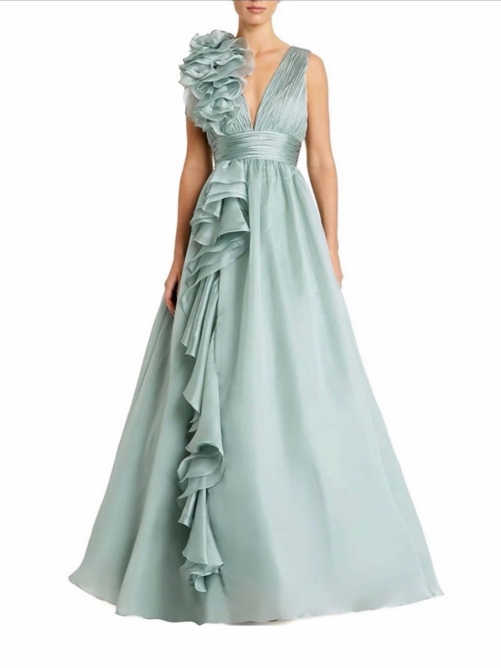 Mac Duggar dress in Mint